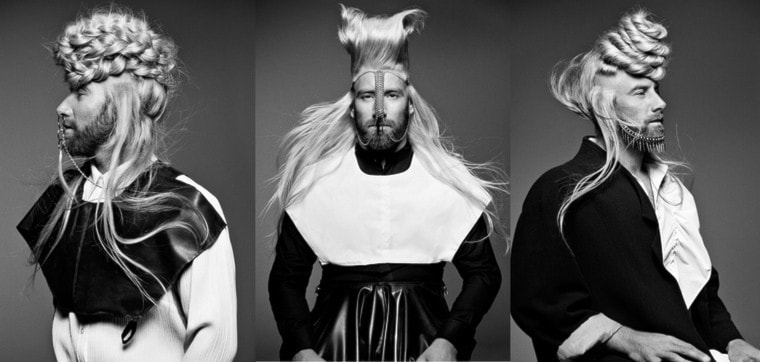 Eirik / Adam og Eva Grensen er nominert til Årets Avant Garde Frisør 2013